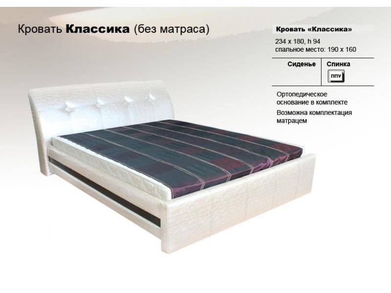кровать классика в Костроме