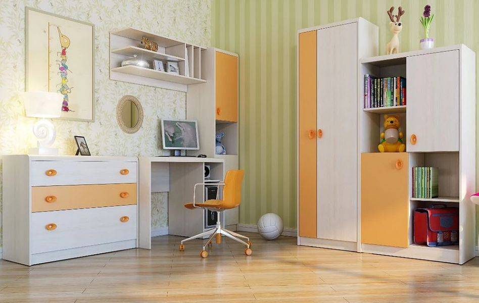 светлая детская мебель 8 в Костроме