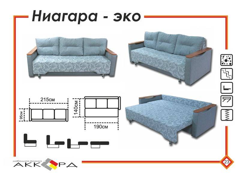 эко-диван ниагара в Костроме