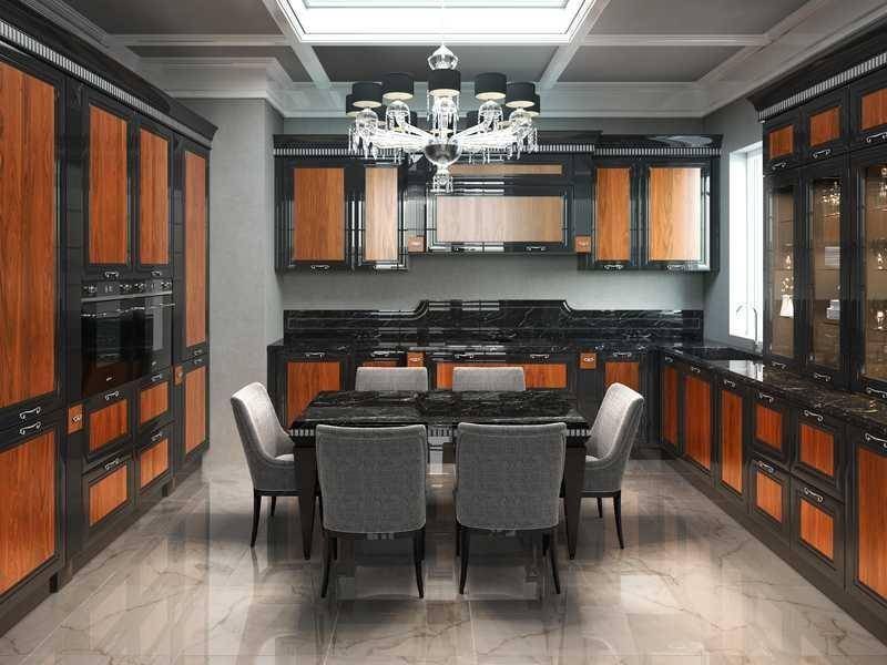 кухня просторная avenueluxury в Костроме