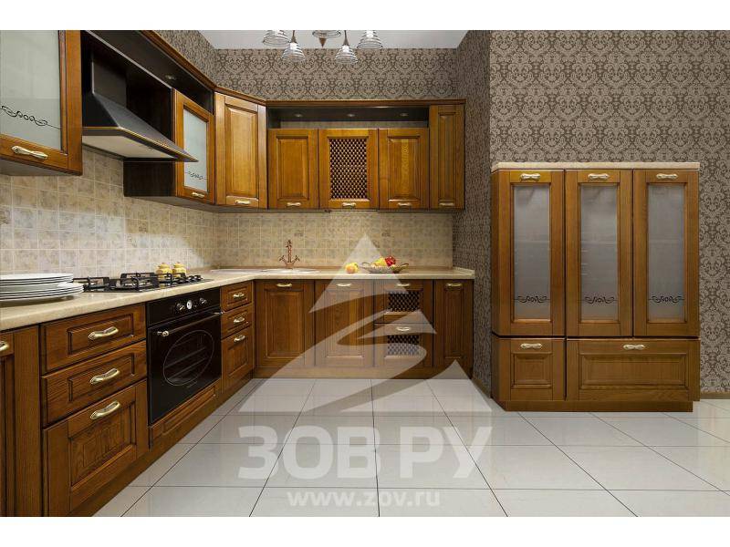 кухонный гарнитур массив ясень т502 102 в Костроме