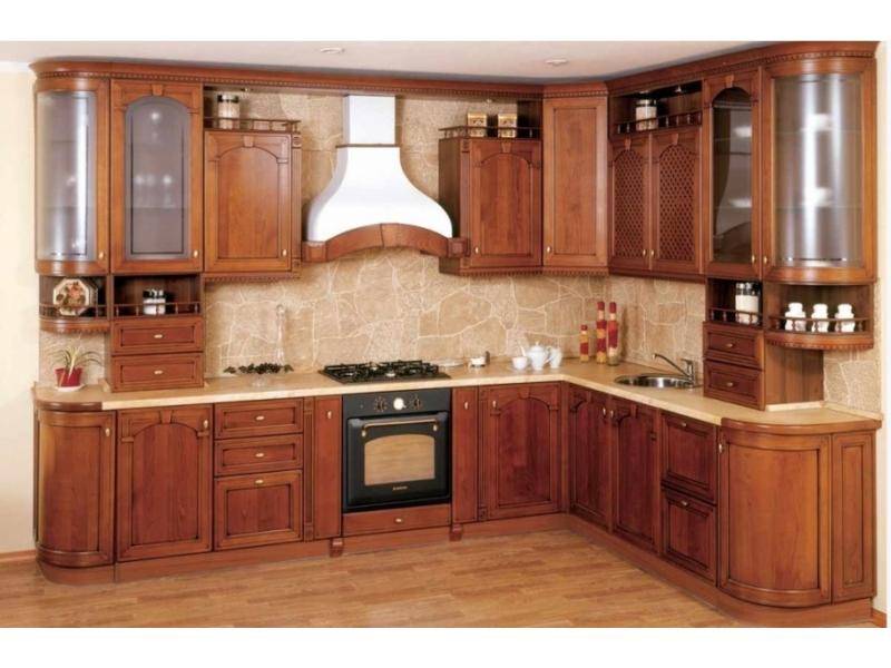 кухни из фасада массив дерева в Костроме