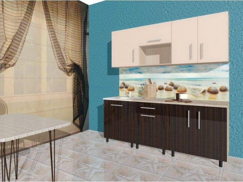 кухня прямая эконом в Костроме
