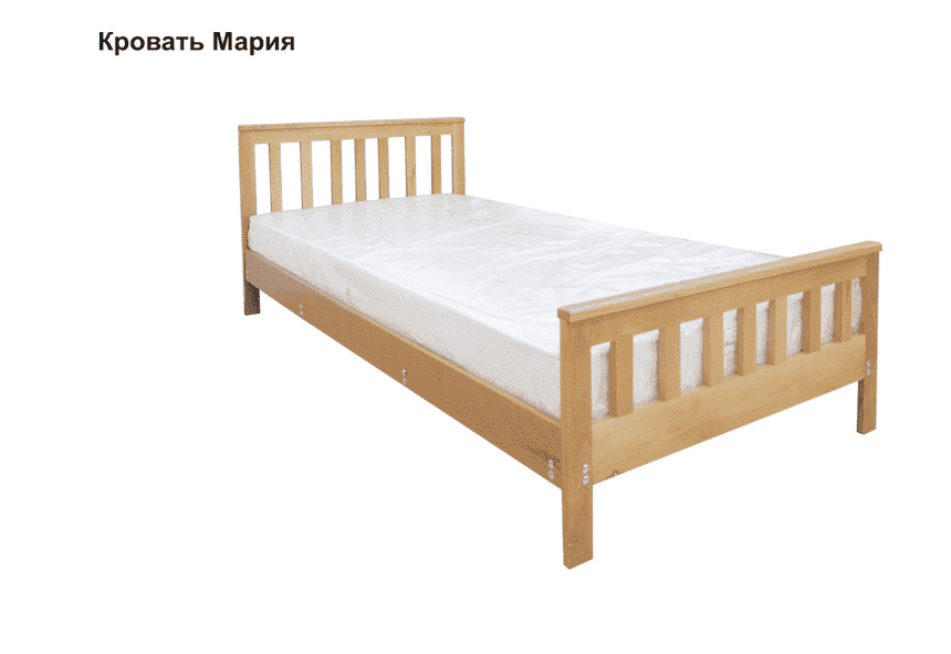 кровать мария из массива дерева в Костроме