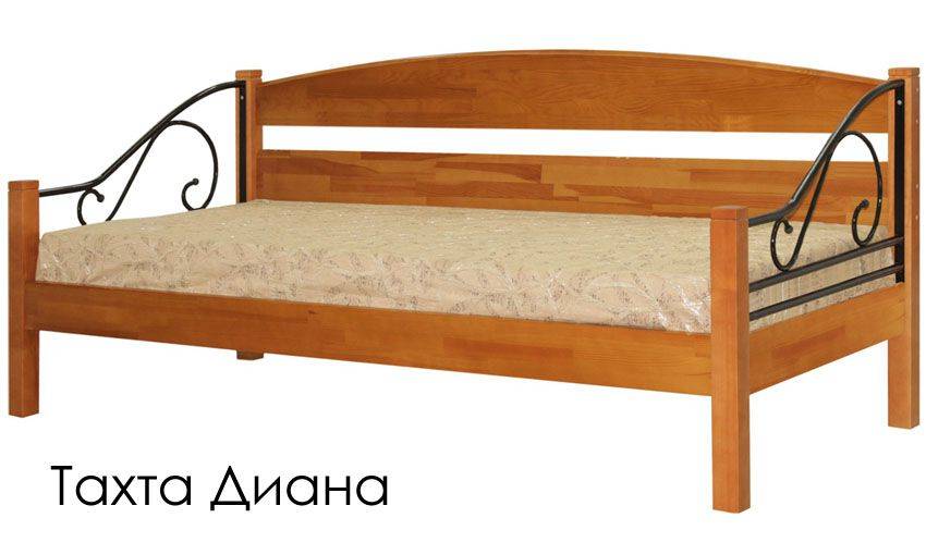 тахта диана из массива сосны в Костроме