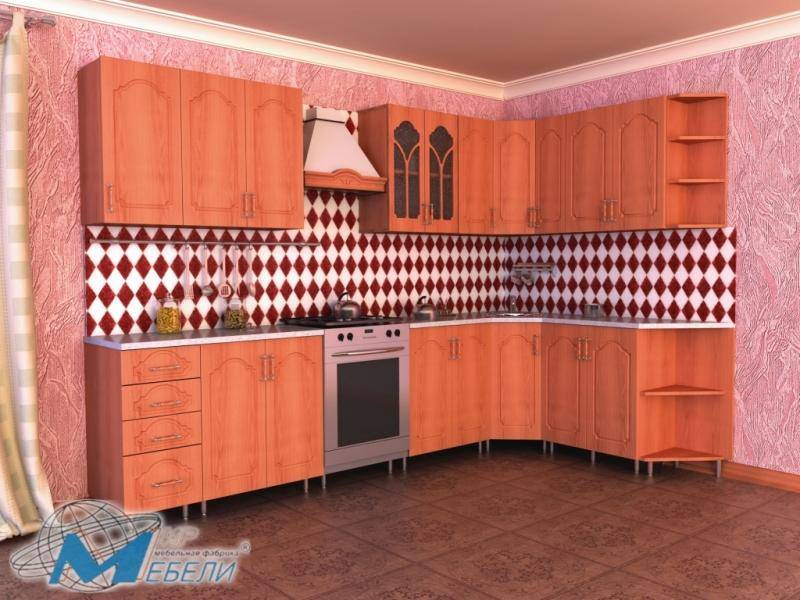 кухонный гарнитур «лилия» мдф в Костроме