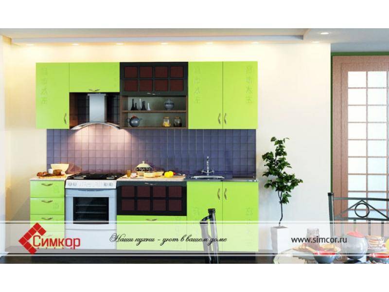кухня иероглиф мдф в Костроме