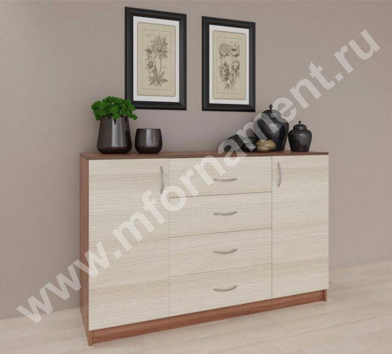 комод (4 ящика 2 двери) в Костроме