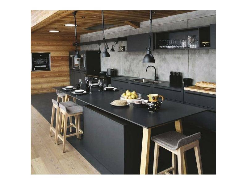 кухня прямая loft лофт в Костроме