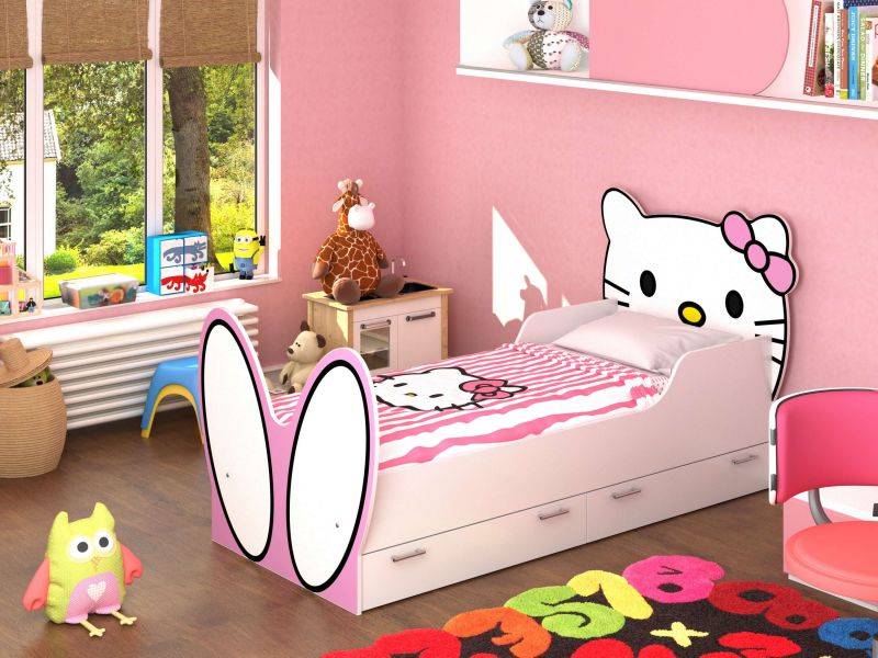 детская кровать hello kitty в Костроме