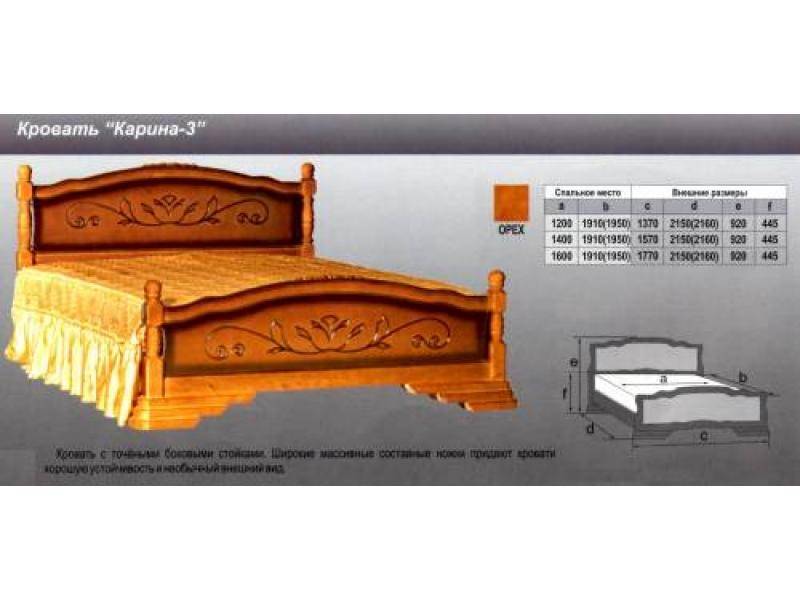 кровать карина 3 в Костроме