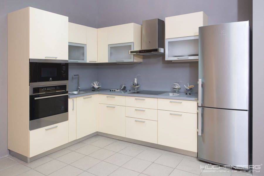 угловая компактная кухня loft в Костроме