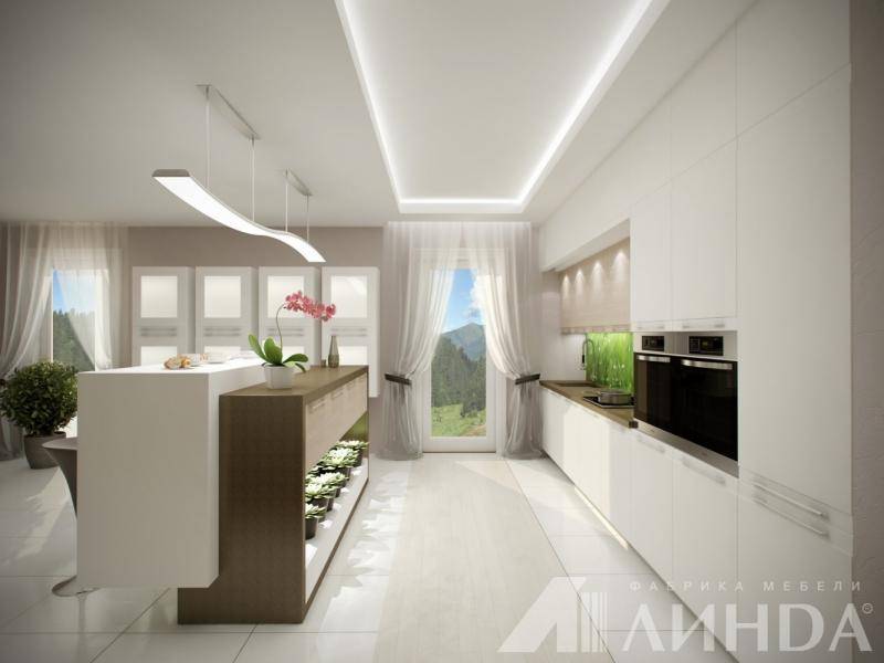 кухня лината мдф в Костроме