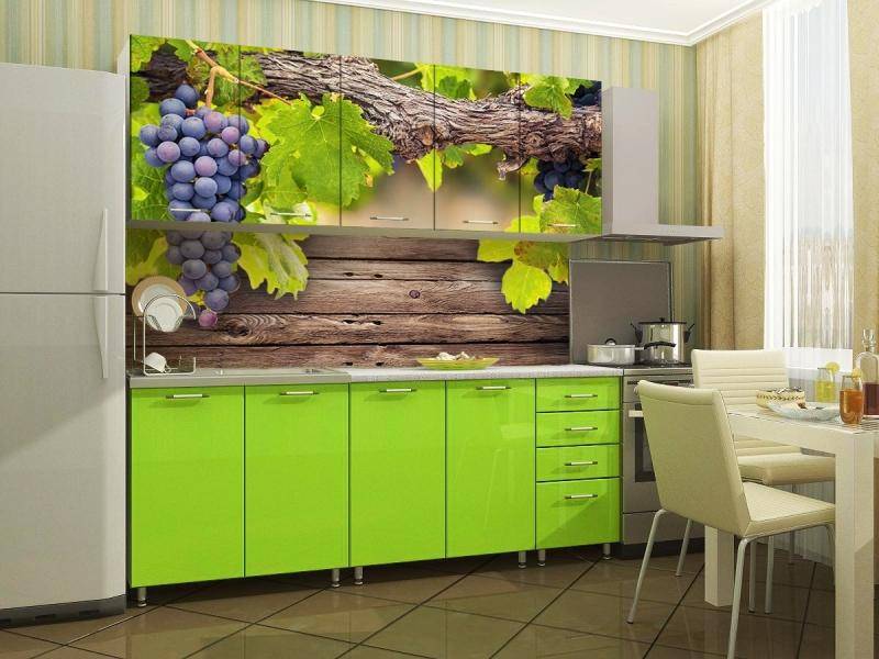 зеленая кухня виноград в Костроме