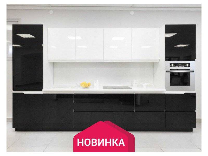 ультрамодная крашеная кухня акцент в Костроме