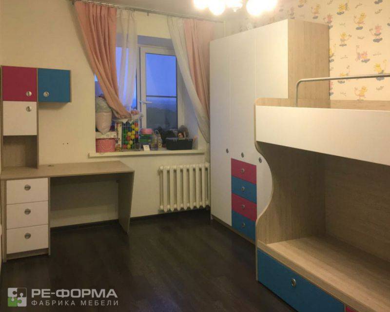 детская мебель 009 для двух детей в Костроме