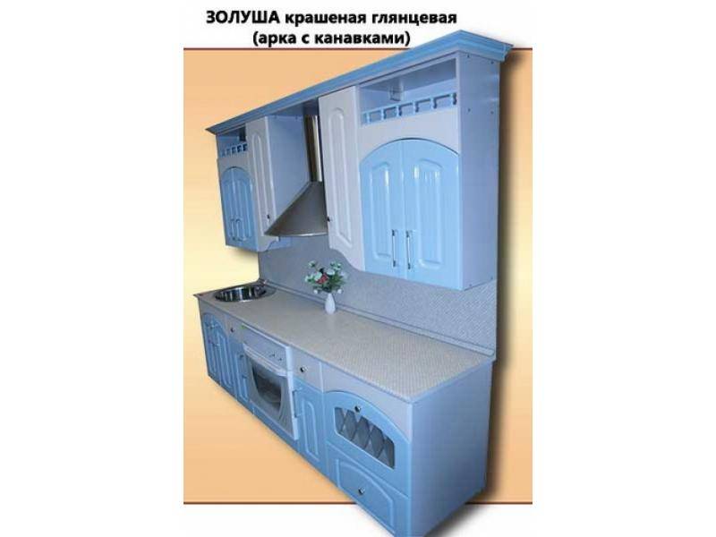 кухня золушка крашеная глянцевая в Костроме