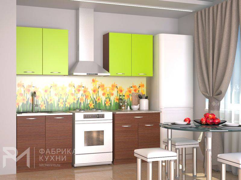 современный кухонный гаринитур любимая кухня в Костроме
