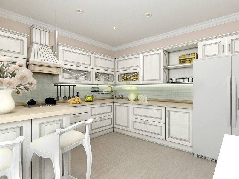 угловая кухня 005 в Костроме