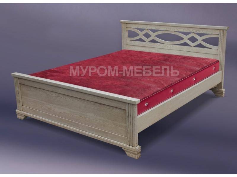 кровать лира из дуба в Костроме