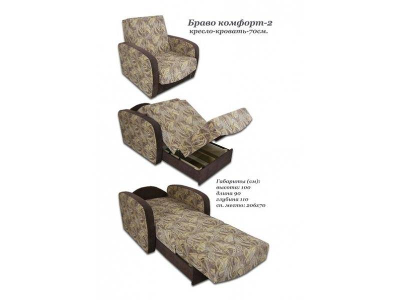 кресло-кровать браво комфорт 2 в Костроме