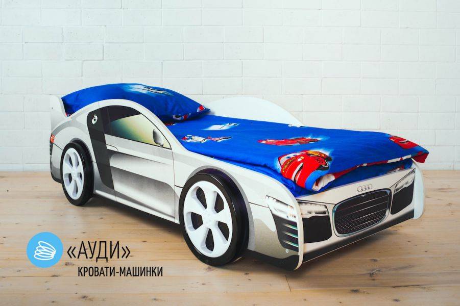 детская кровать-машинка audi в Костроме