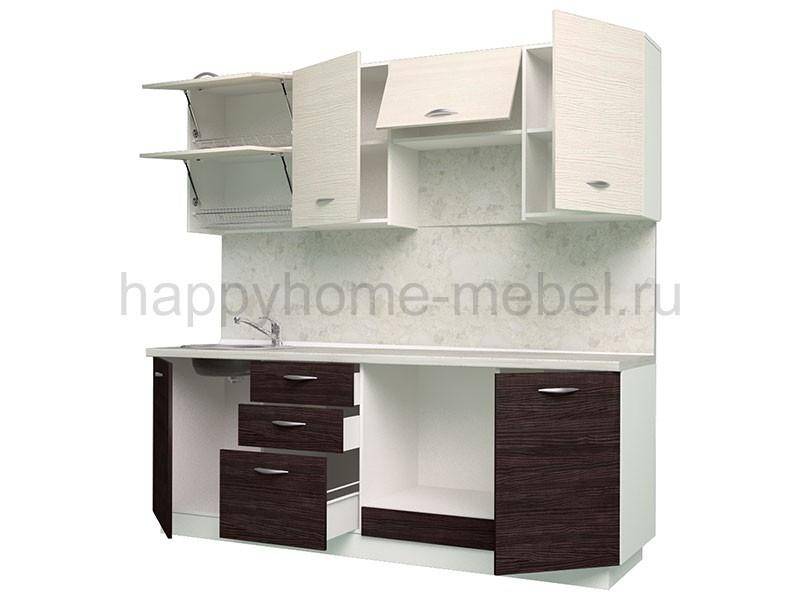 готовая прямая кухня life wood-1 2200 в Костроме
