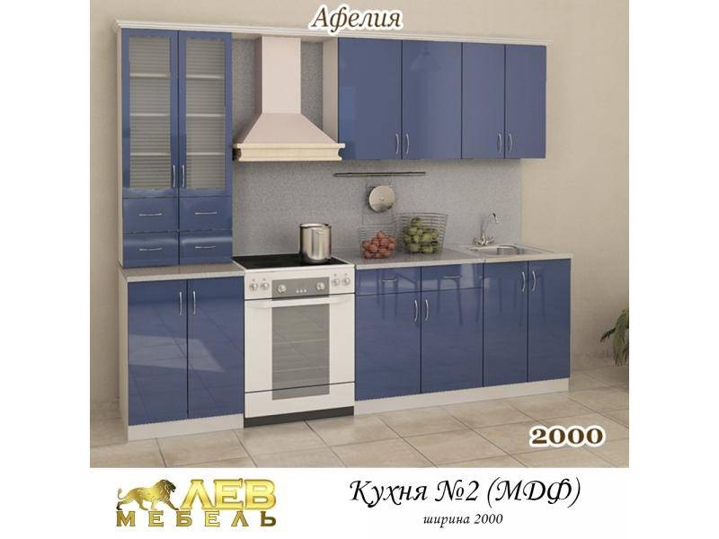 кухня мдф 2 в Костроме