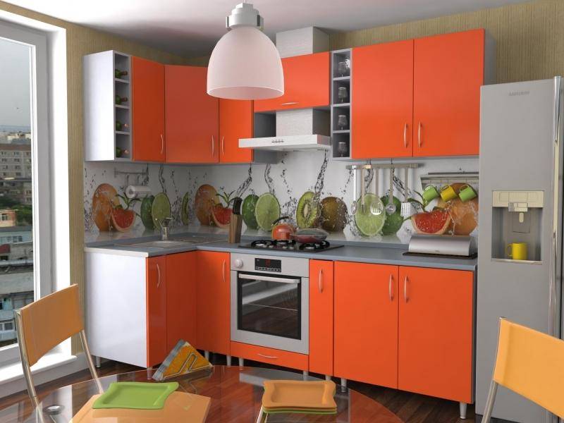 оранжевая кухня злата в Костроме