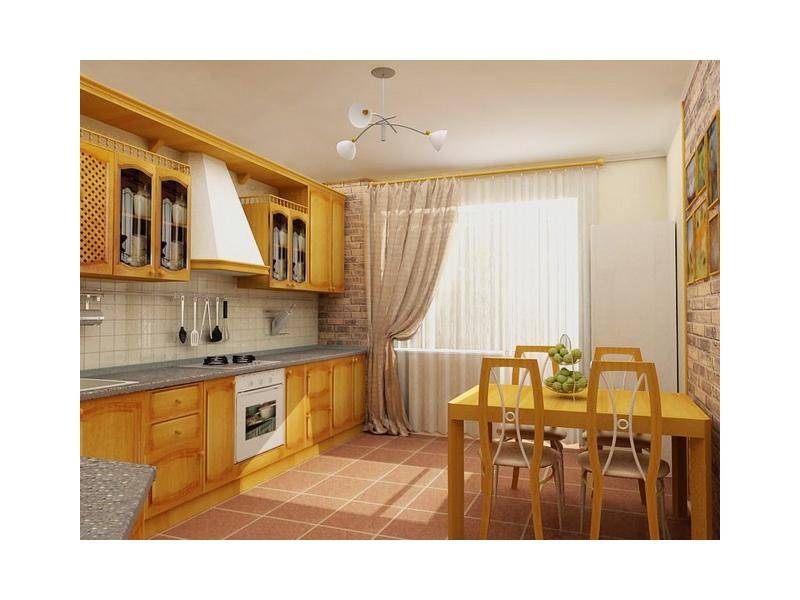кухня из массива дерева в Костроме