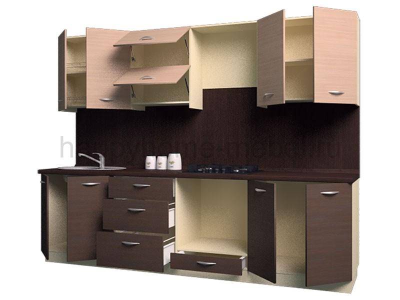 большая прямая кухня life wood 4 2800 в Костроме