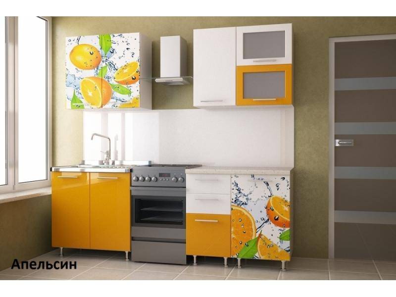 оранжевая кухня апельсин в Костроме