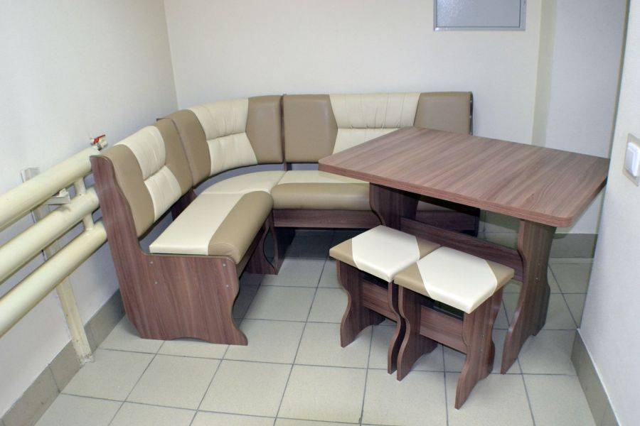 кухонный уголок уют 2, ясень шимо темный, к/з капучино + молочный в Костроме