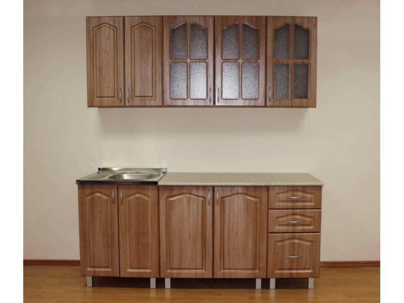 кухня прямая классика мдф в Костроме