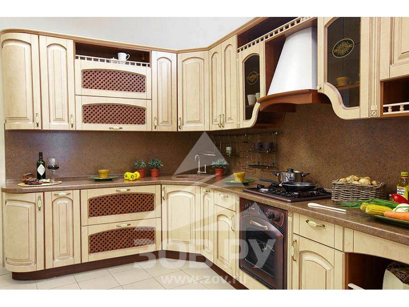 кухонный гарнитур ретро 5 клен патина в Костроме