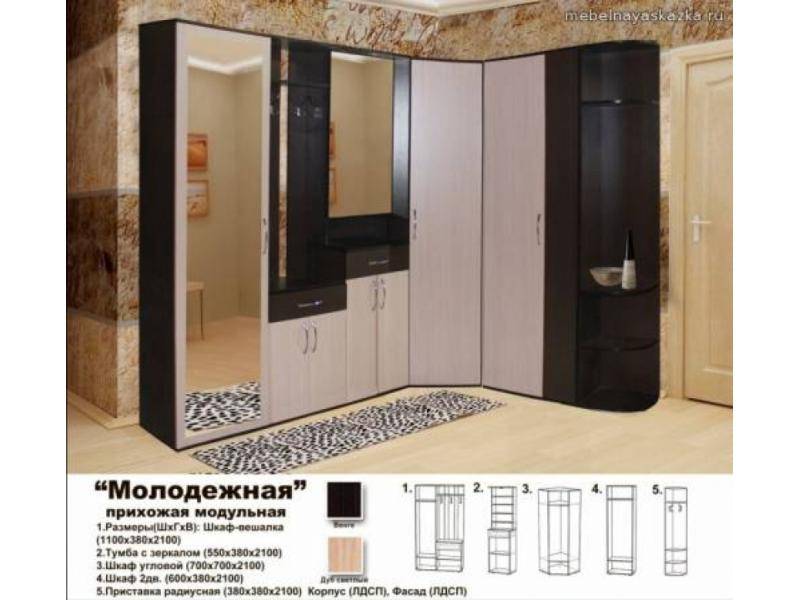 прихожая угловая молодежная в Костроме