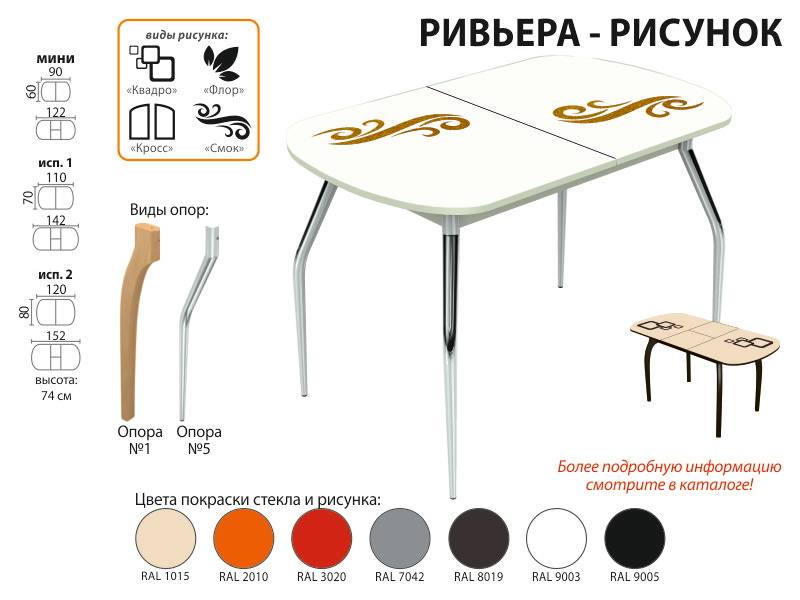 стол обеденный ривьера рисунок в Костроме