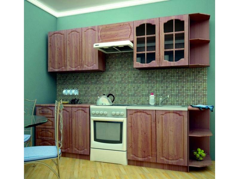 кухонный гарнитур прямой классика в Костроме