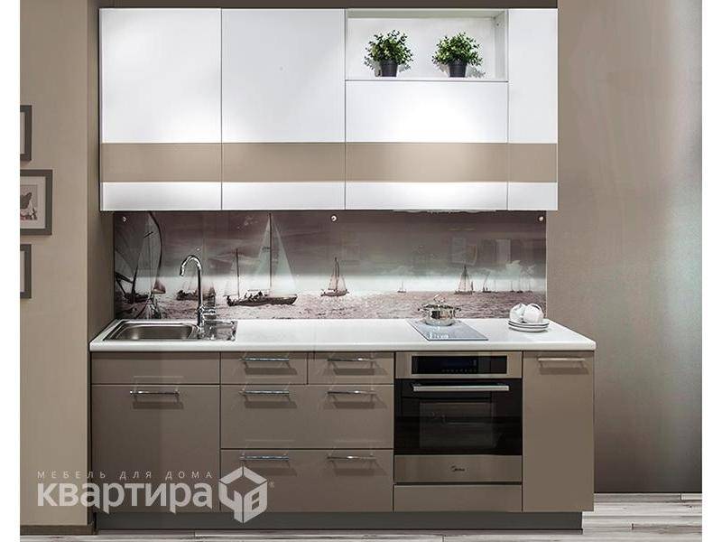 кухонный гарнитур прямой виола 2 в Костроме