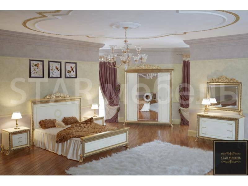 спальня luxe слоновая кость 22 в Костроме