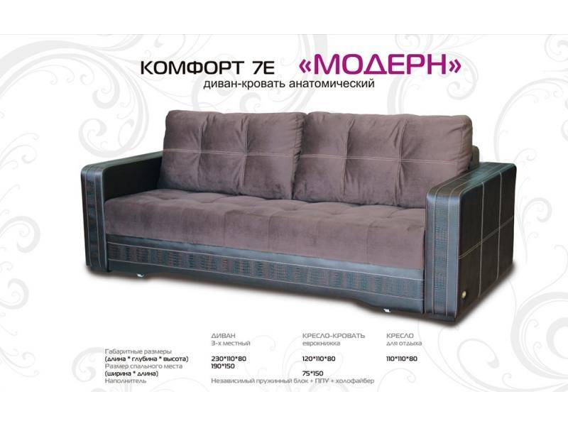 диван прямой модерн в Костроме