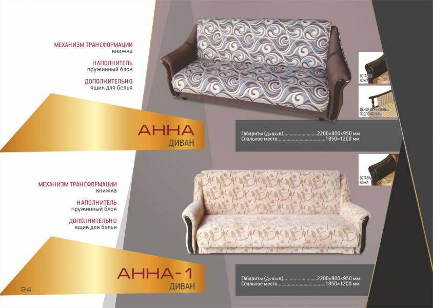 диван анна, анна-1 в Костроме