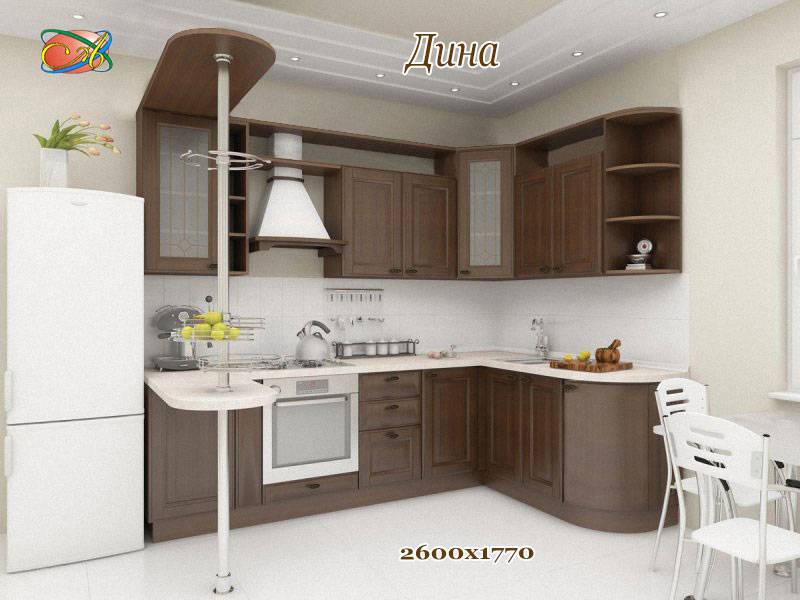 кухня угловая «дина» в Костроме