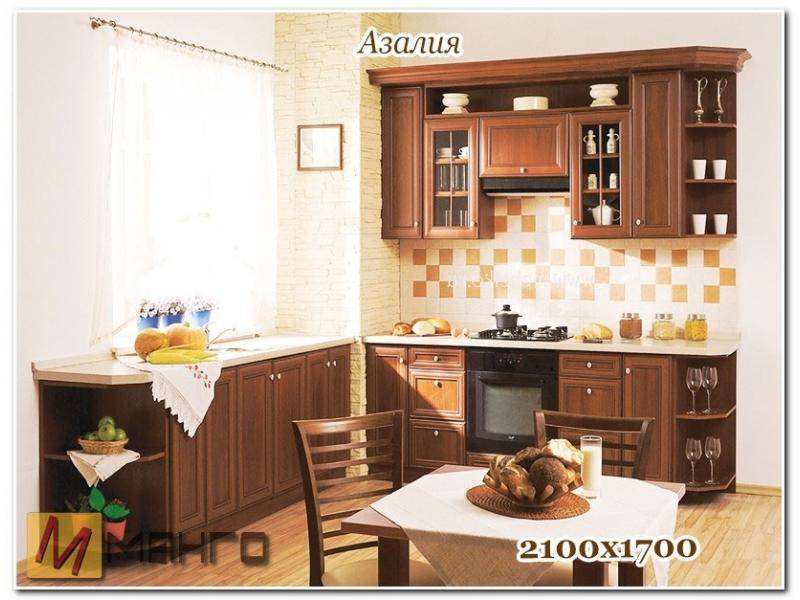 угловая кухня азалия в Костроме