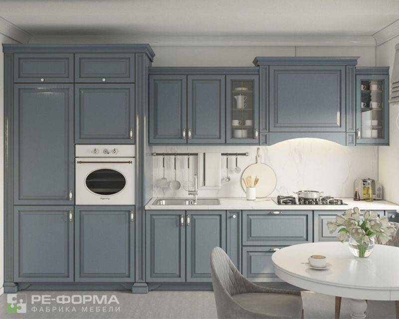 классическая прямая кухня 045 в Костроме