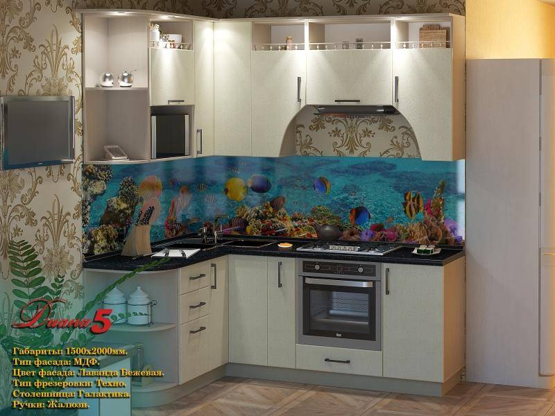 угловая кухня диана 5 в Костроме