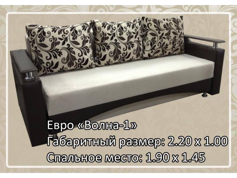 прямой диван волна 1 в Костроме