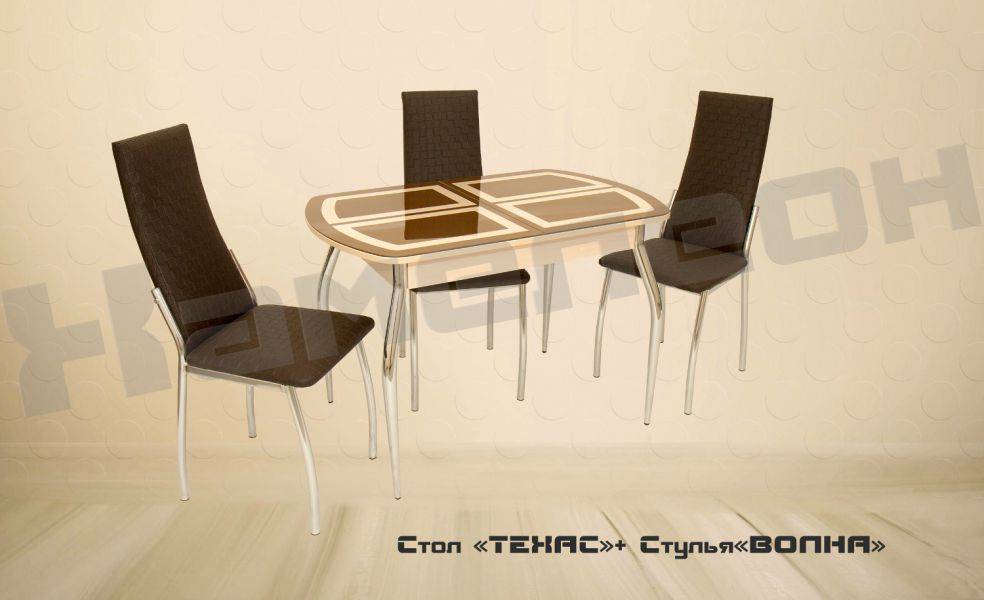 стол техас + стул волна в Костроме