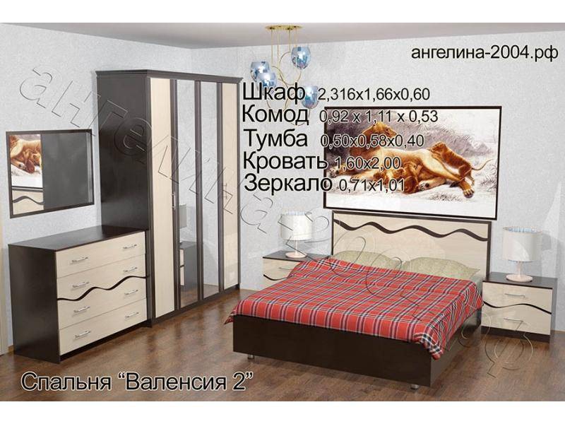 спальный гарнитур валенсия 2 в Костроме