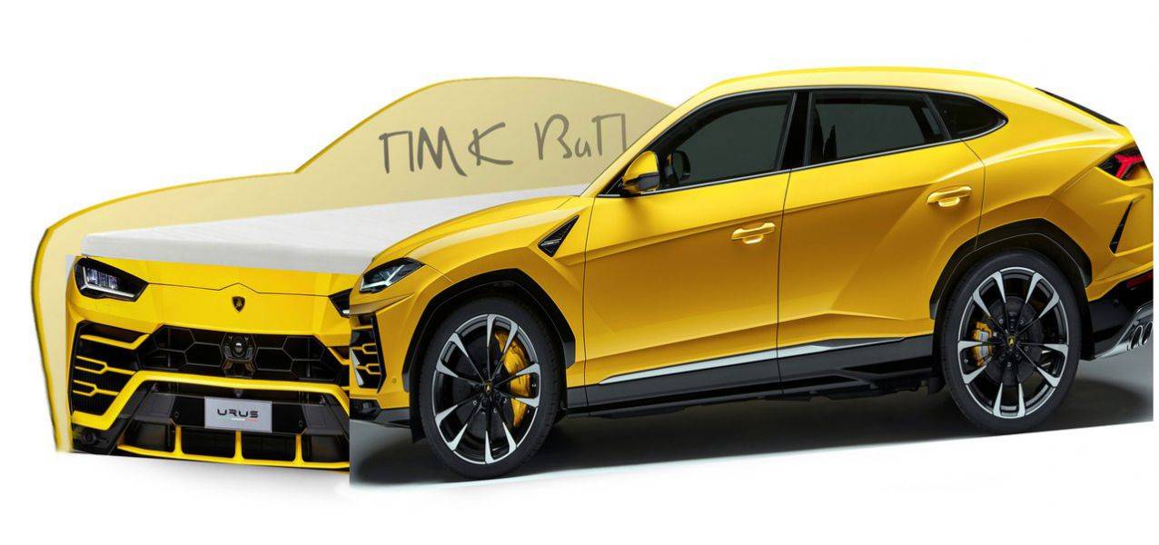 кровать-машинка lamborghini urus в Костроме